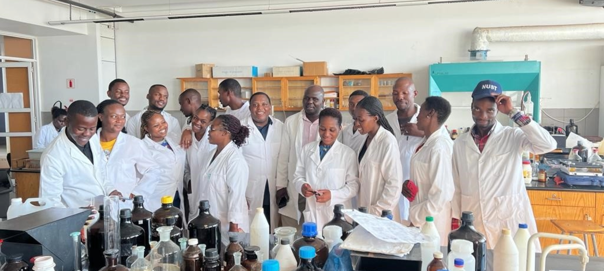 Practicals in our laboratories