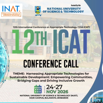 2nd Call for Participation: The 12th International Conference on Appropriate Technology (ICAT)